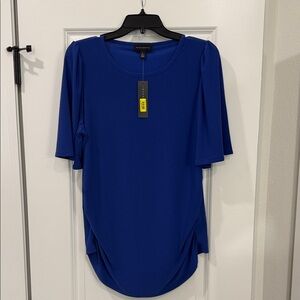 Investments Cobalt Blue Blouse